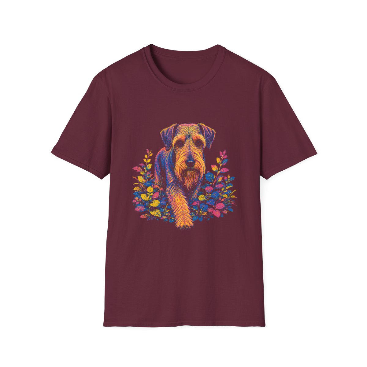 Cesky Terrier Bold Spirit Tee - Maroon
