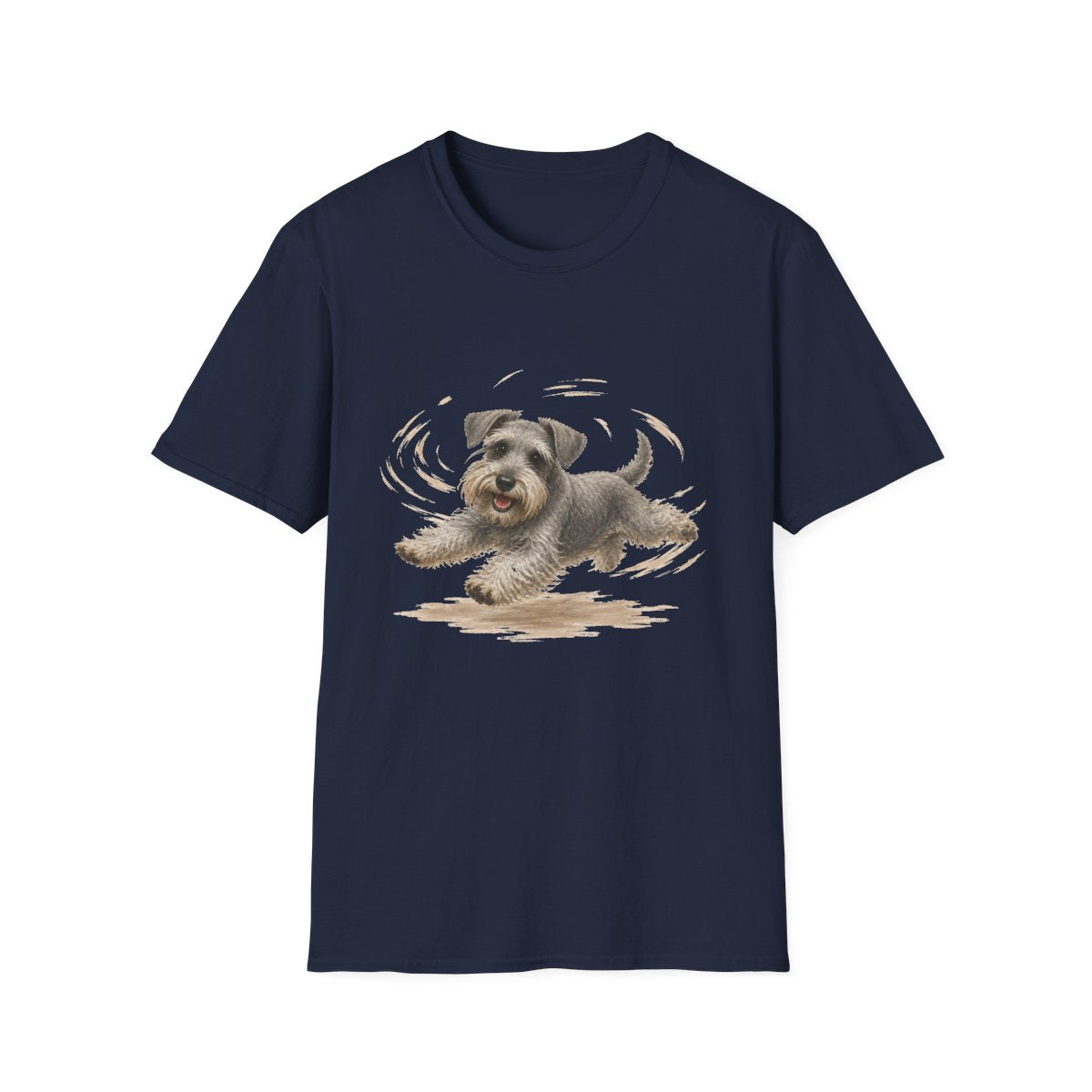 Cesky Terrier Certified Zoomies Champion Tee - Navy