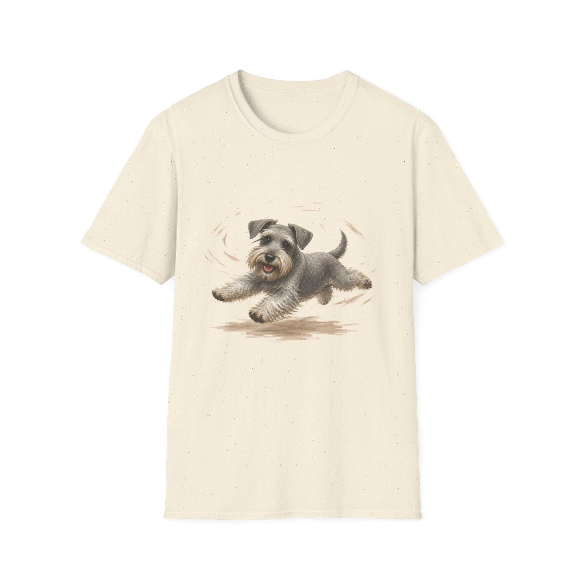 Cesky Terrier Certified Zoomies Champion Tee - Natural