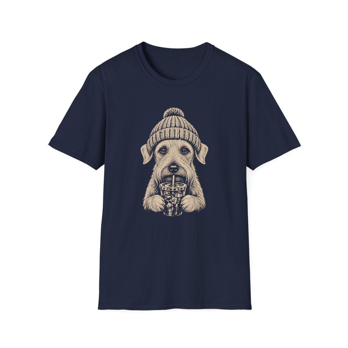 Cesky Terrier Cold Brew Tee - Navy