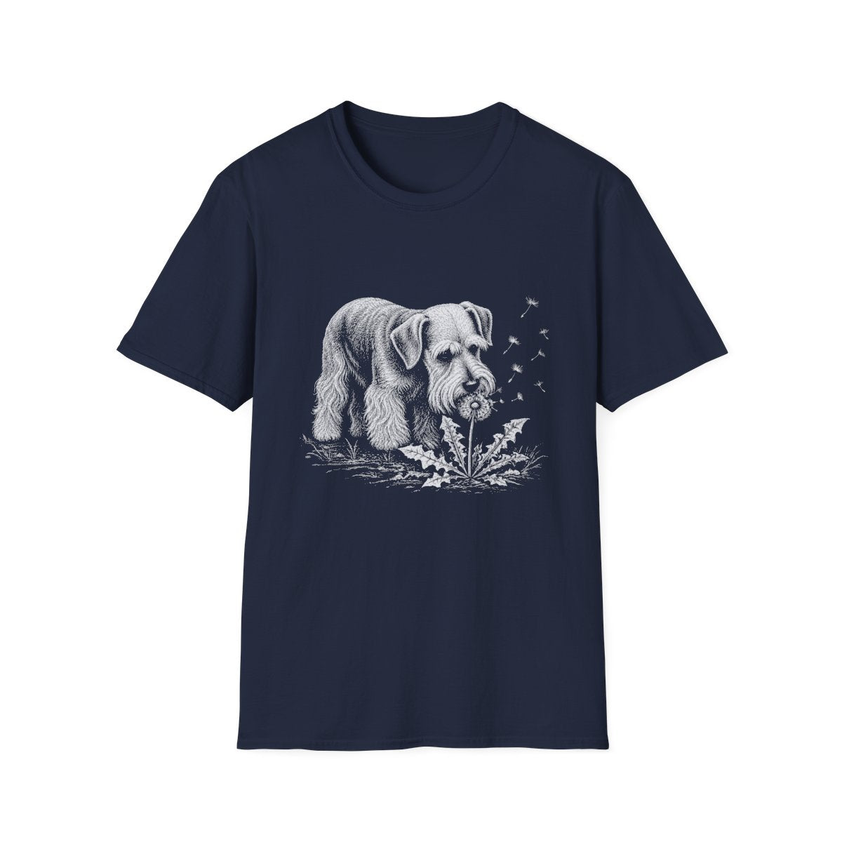 Cesky Terrier Make A Wish Tee - Navy