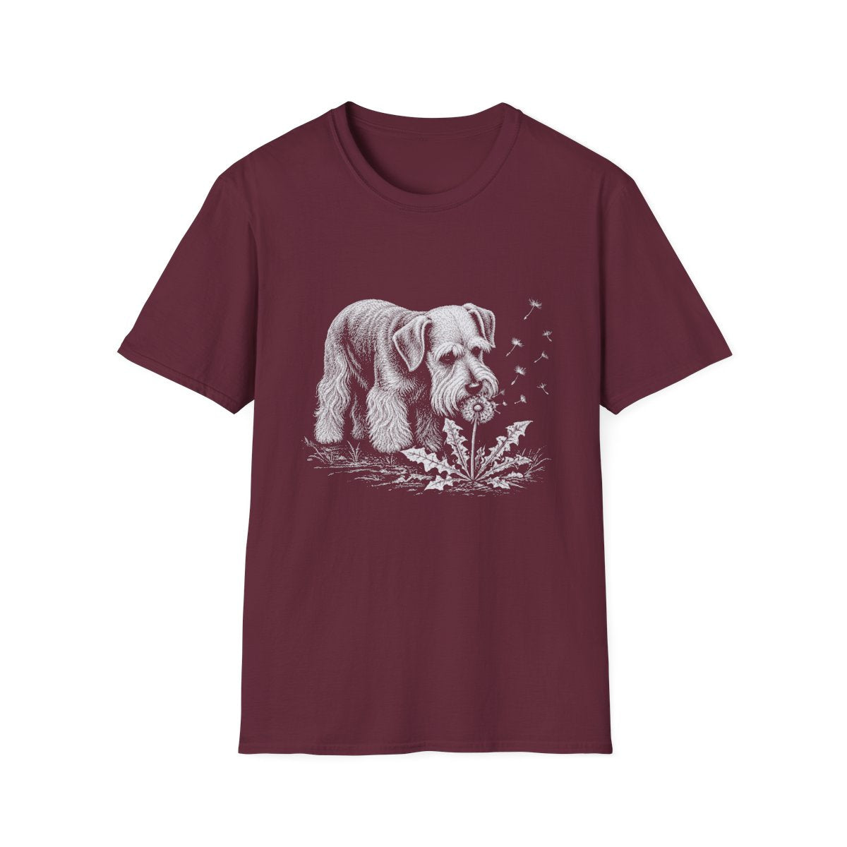 Cesky Terrier Make A Wish Tee - Maroon