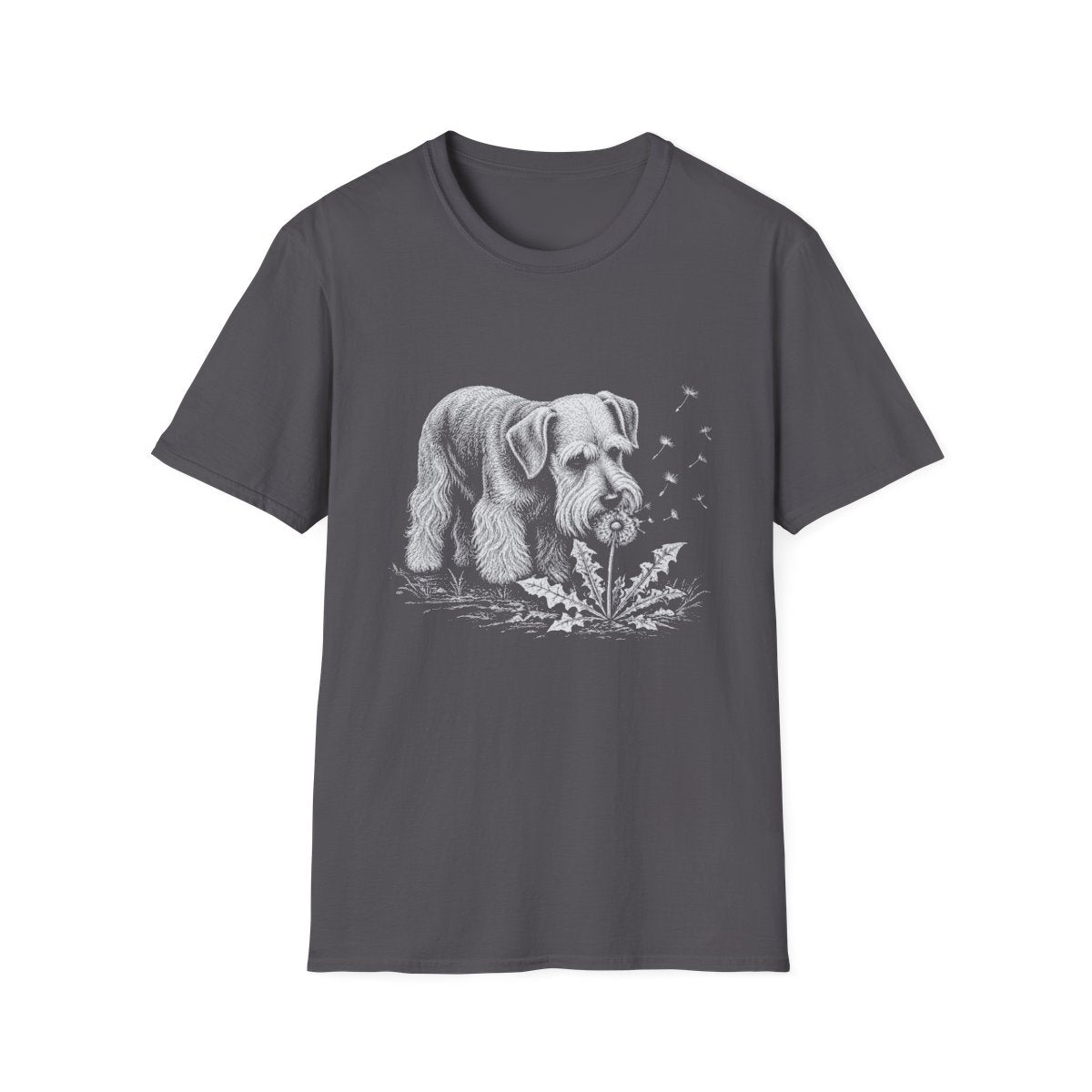 Cesky Terrier Make A Wish Tee - Charcoal