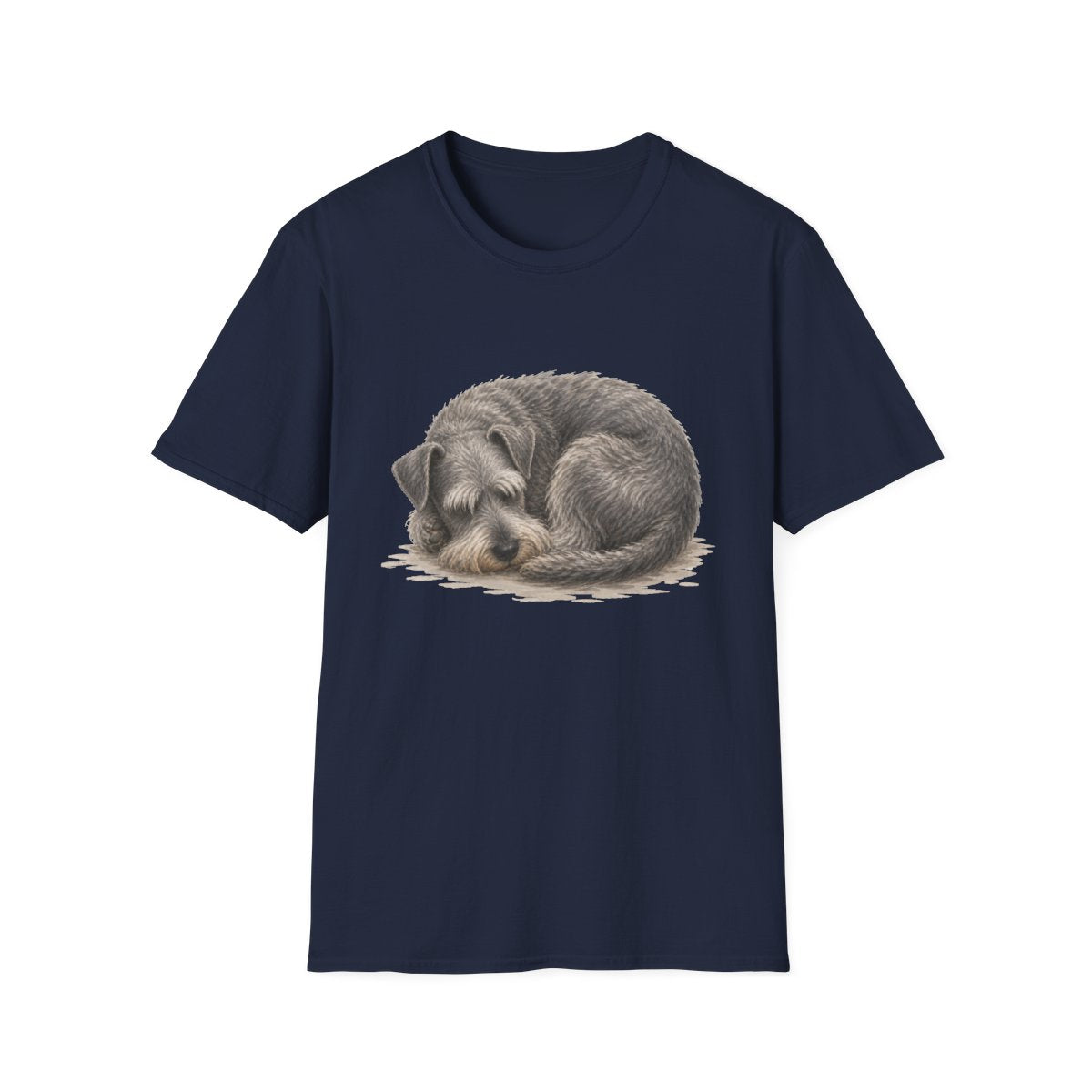 Cesky Terrier Rest At Last Tee - Navy