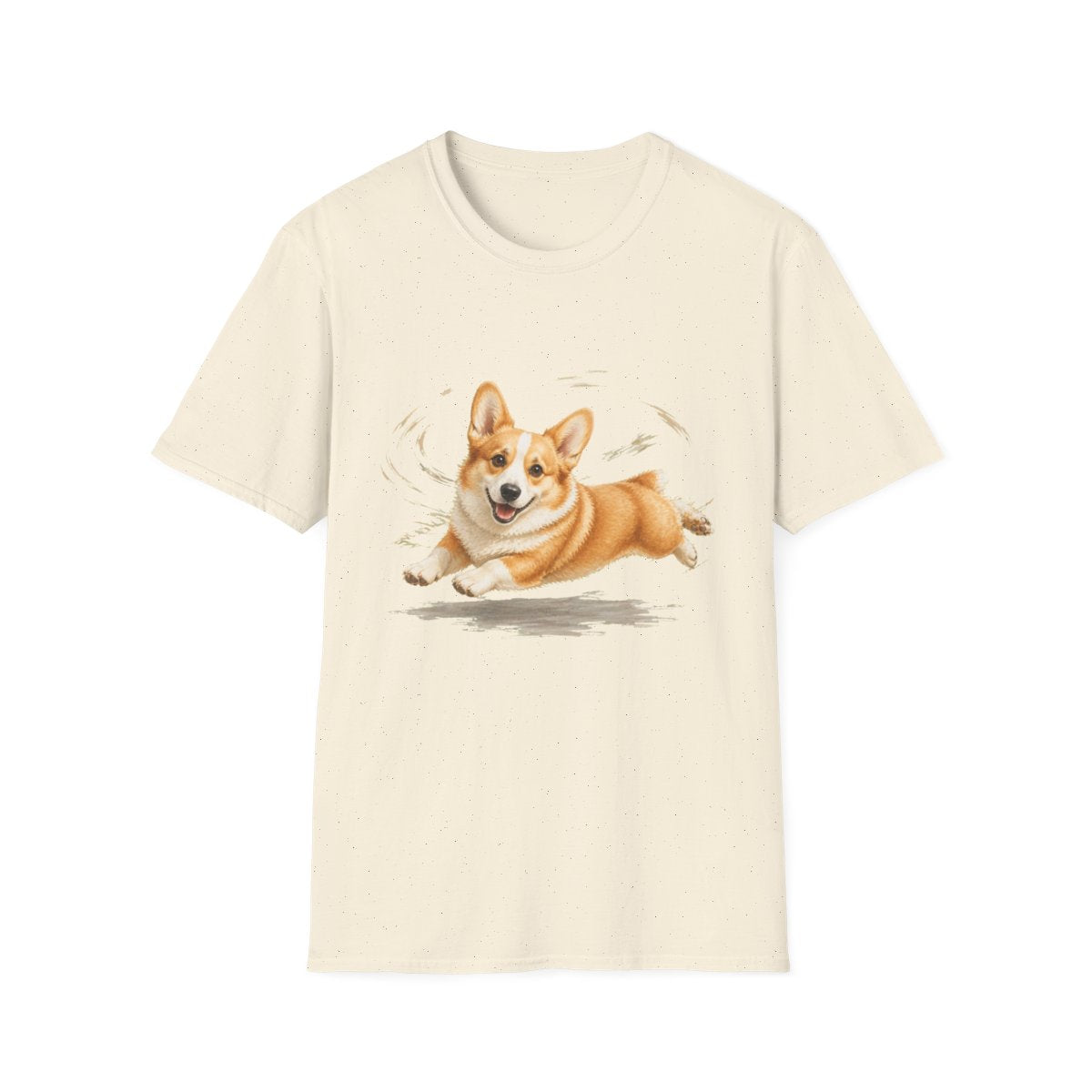Corgi Certified Zoomies Champion Tee - Natural