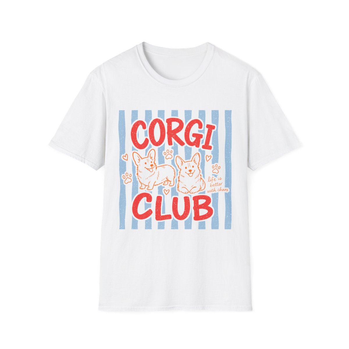 Corgi Club Tee - White