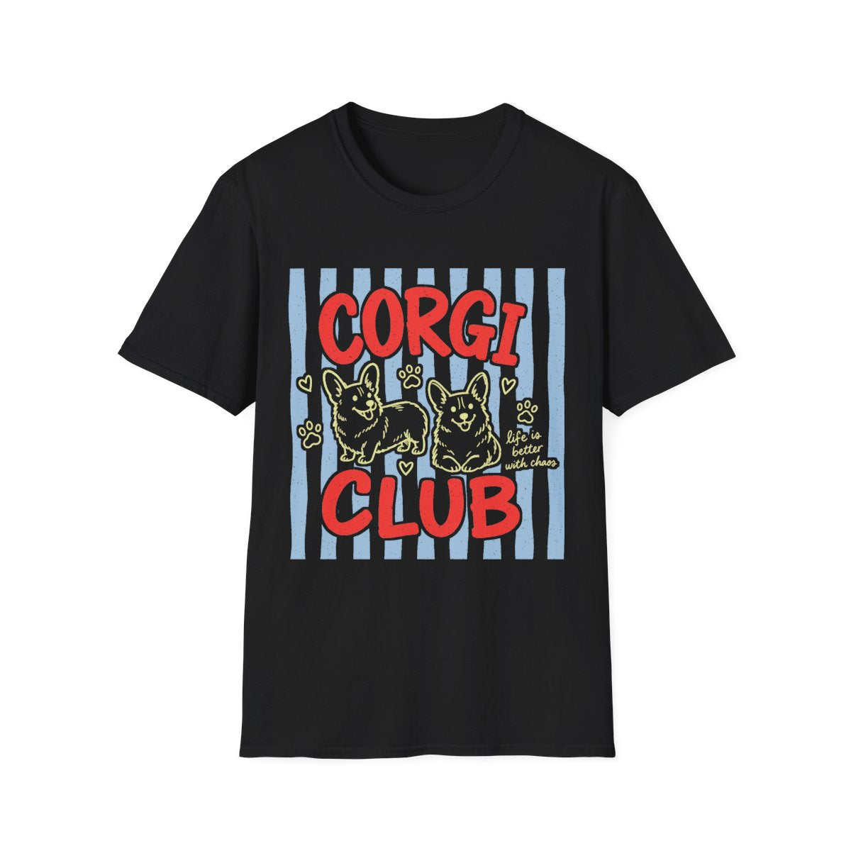 Corgi Club Tee - Black