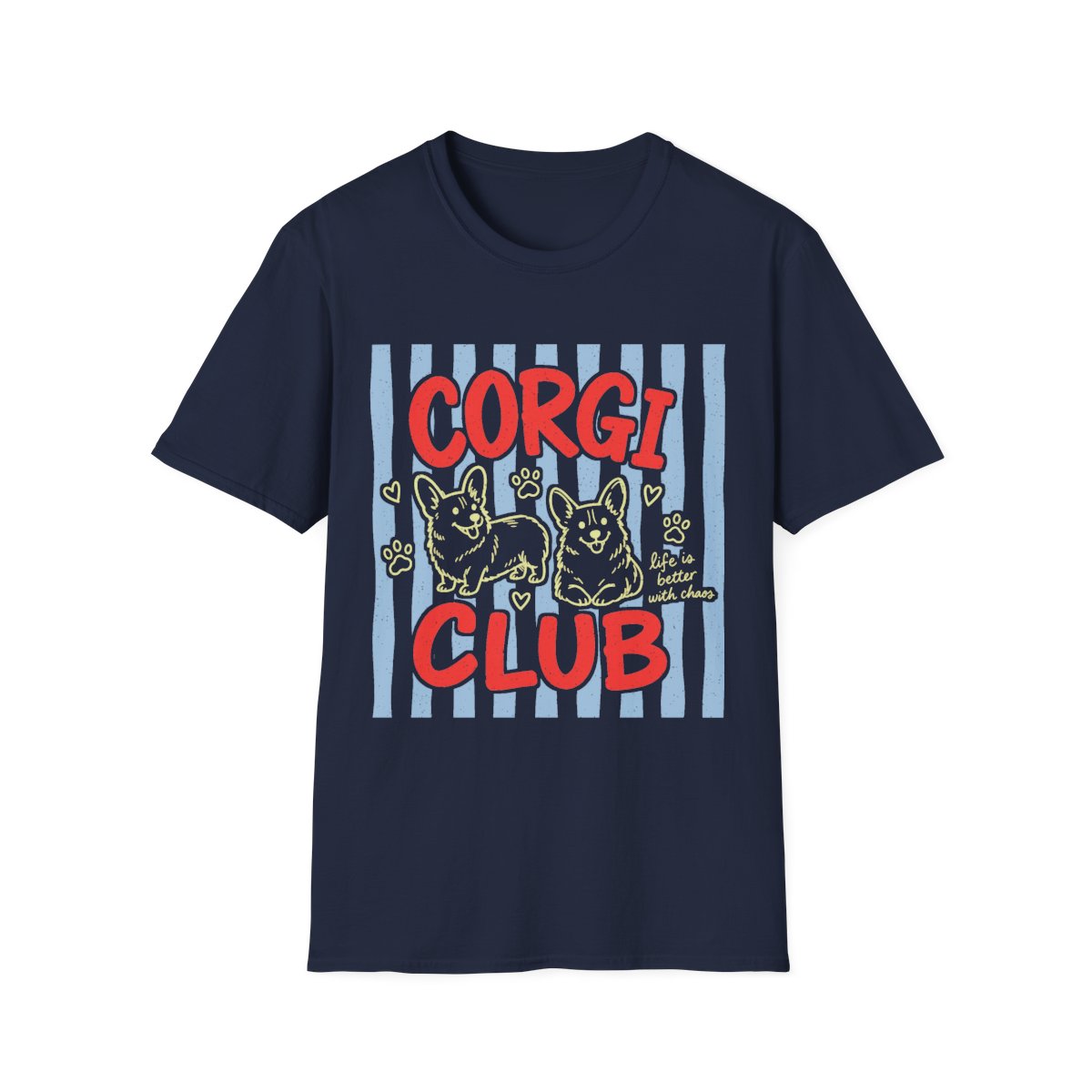 Corgi Club Tee - Navy