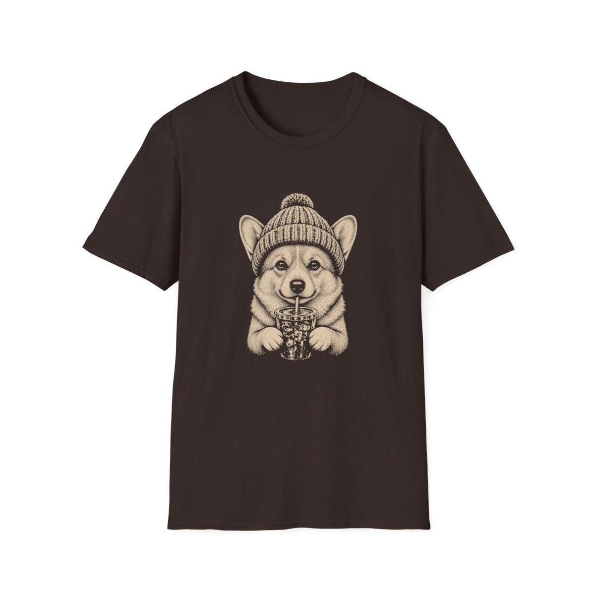 Corgi Cold Brew Tee - Dark Chocolate