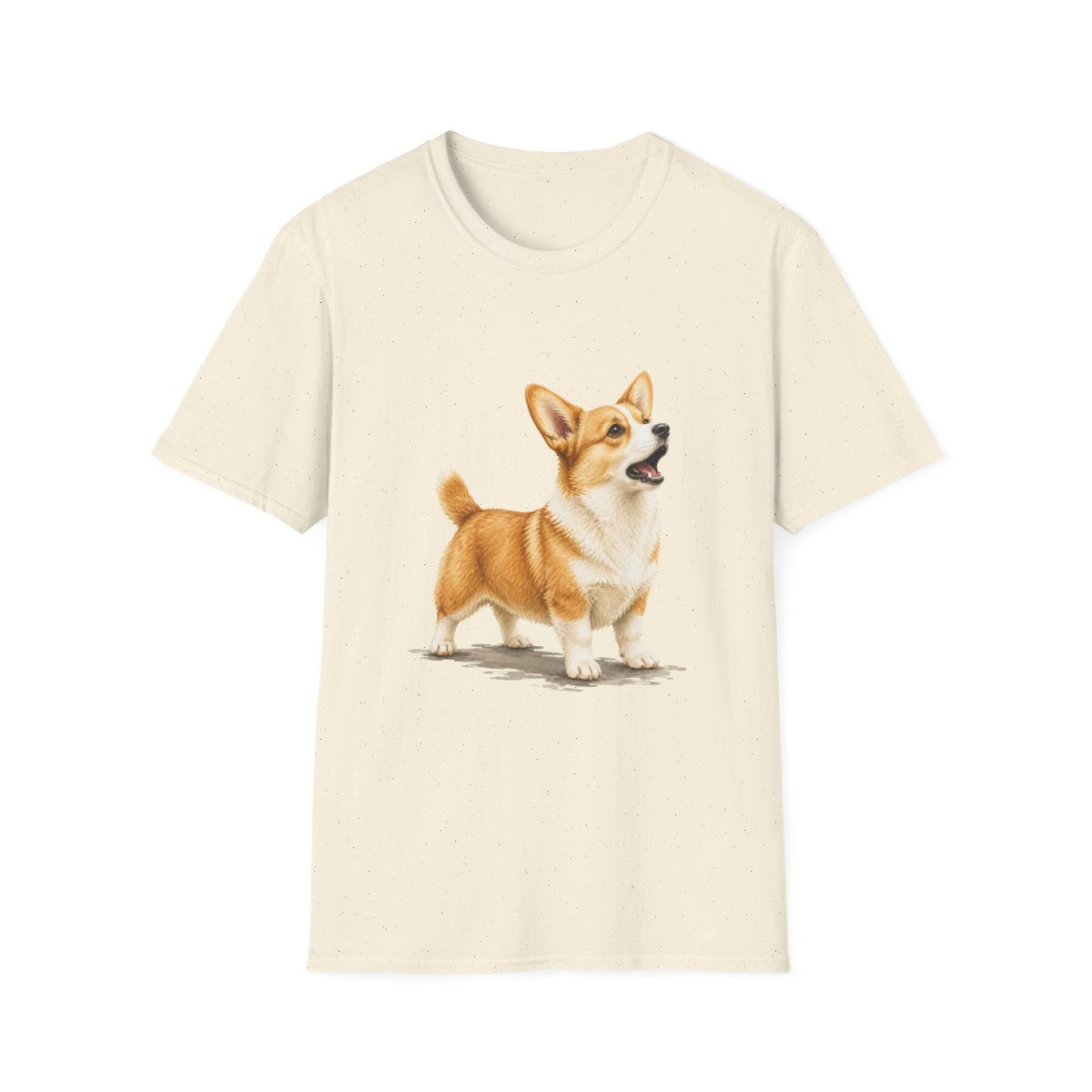 Corgi Head Of Security Tee - Natural