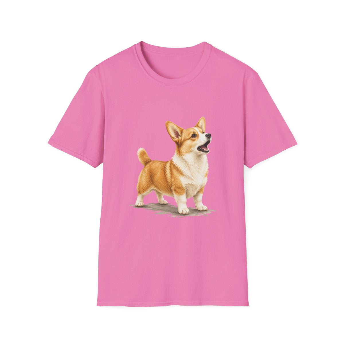Corgi Head Of Security Tee - Azalea