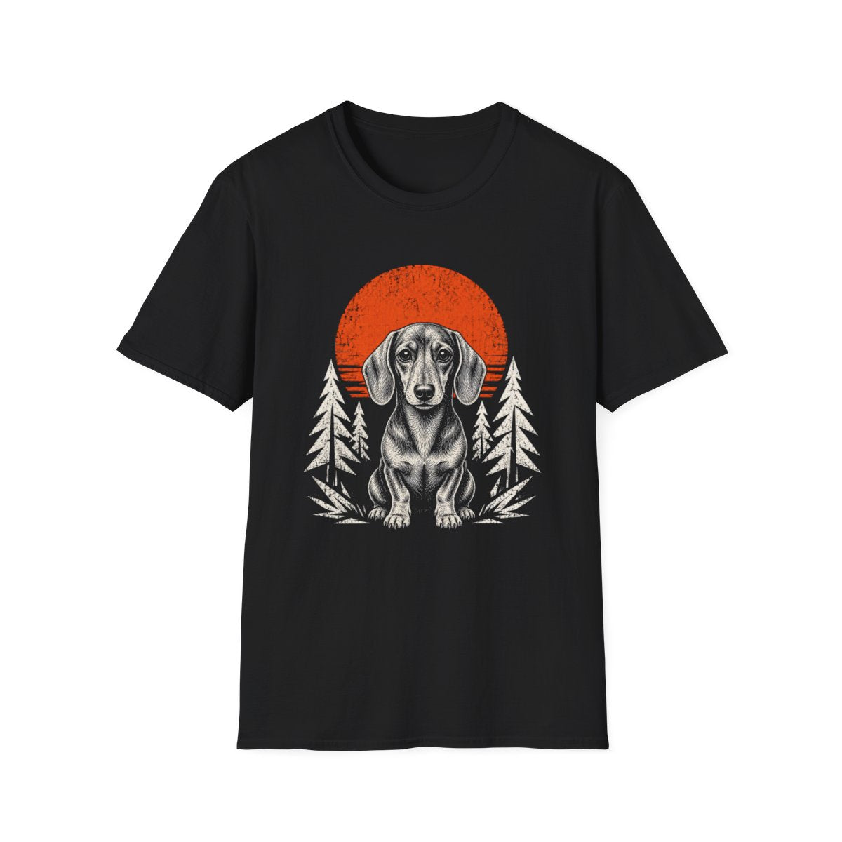 Dachshund Adventure Club Tee - Black