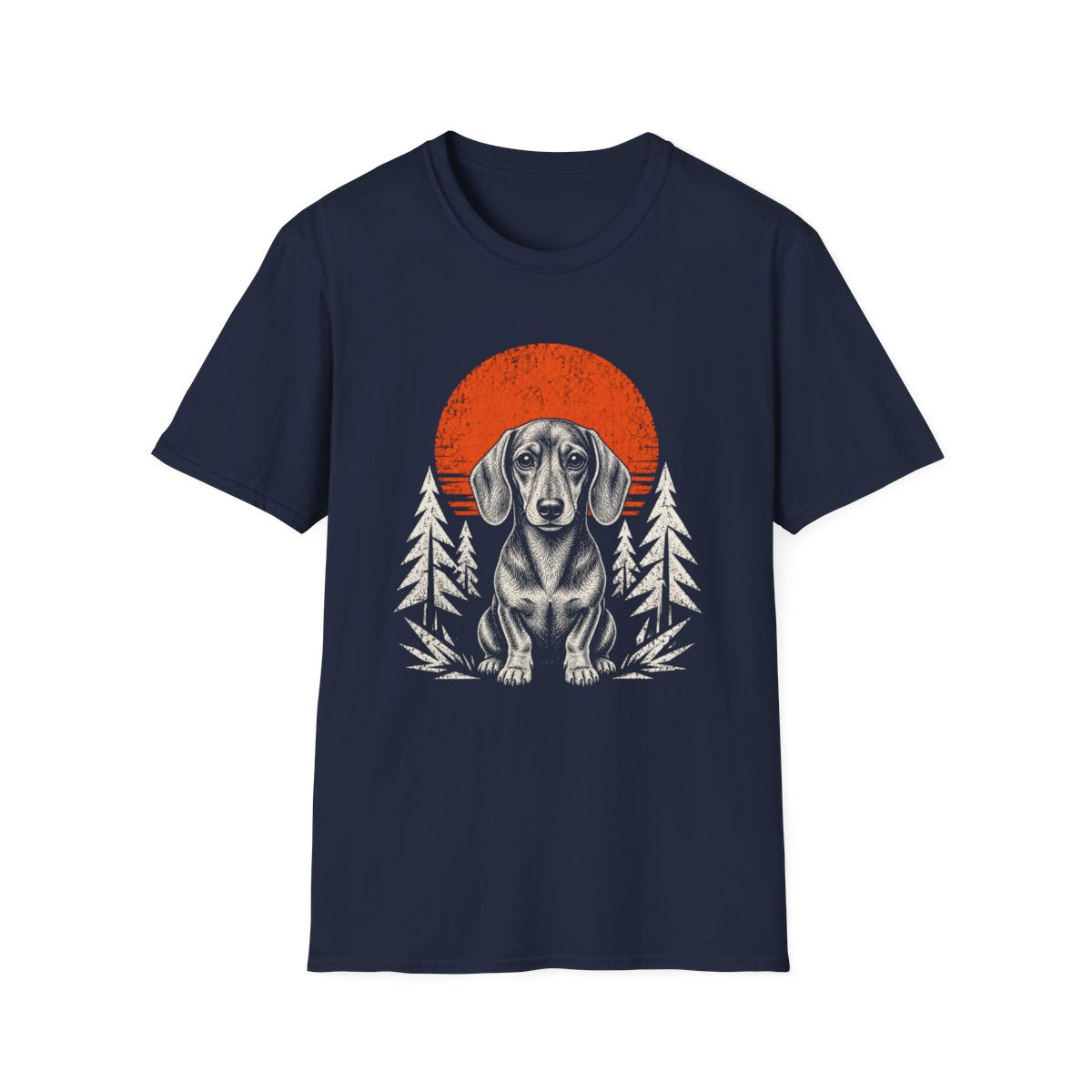 Dachshund Adventure Club Tee - Navy