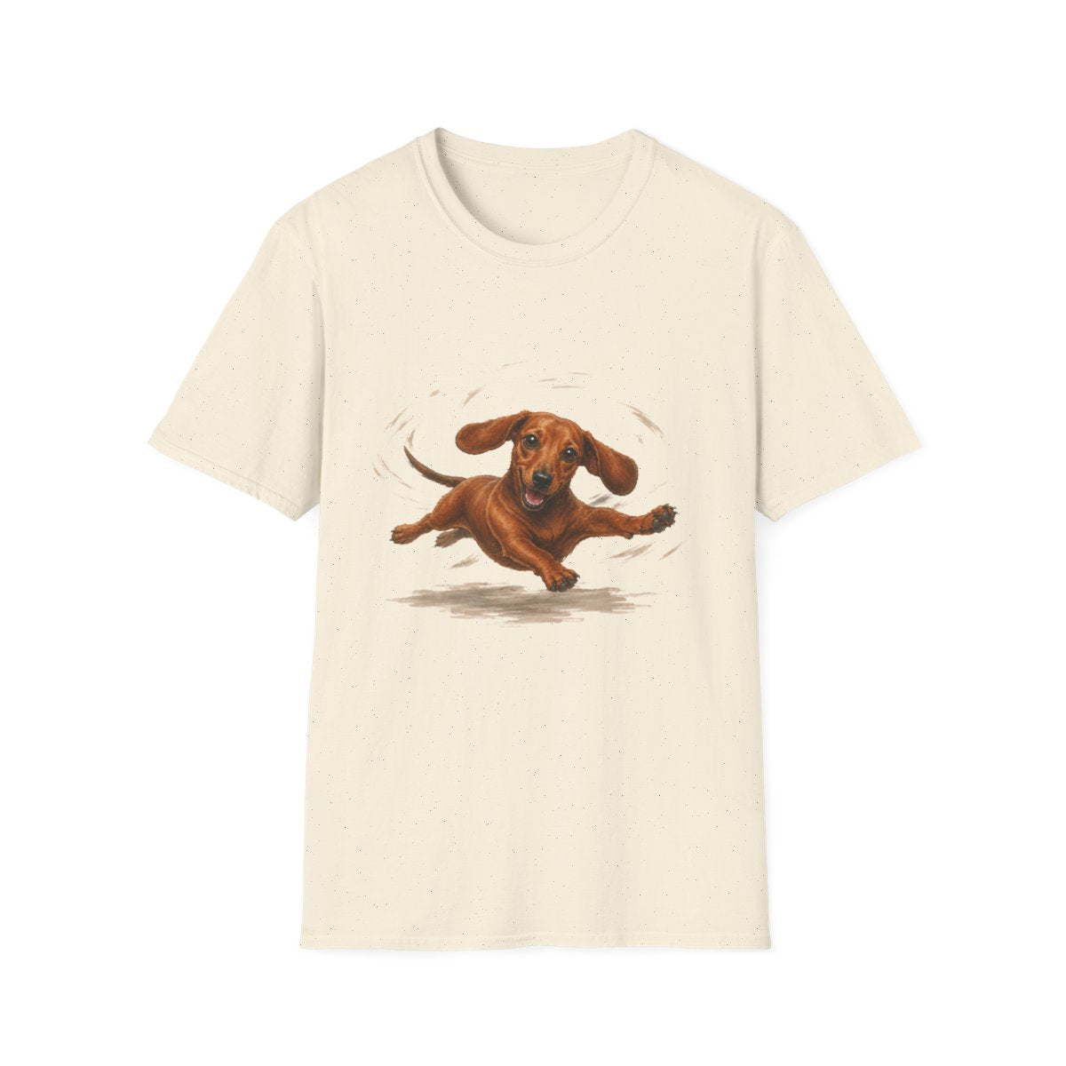 Dachshund Certified Zoomies Champion Tee - Natural