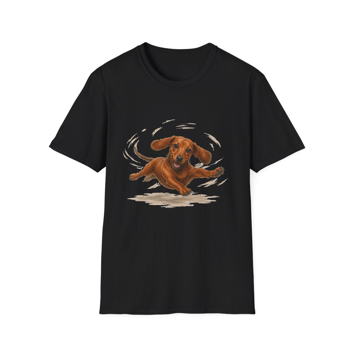 Dachshund Certified Zoomies Champion Tee - Black