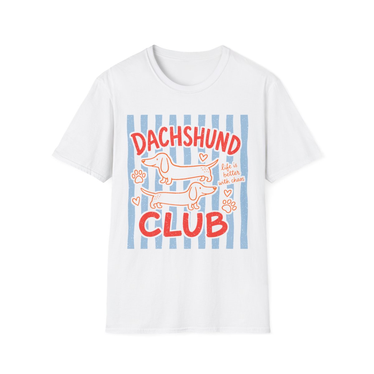 Dachshund Club Tee - White