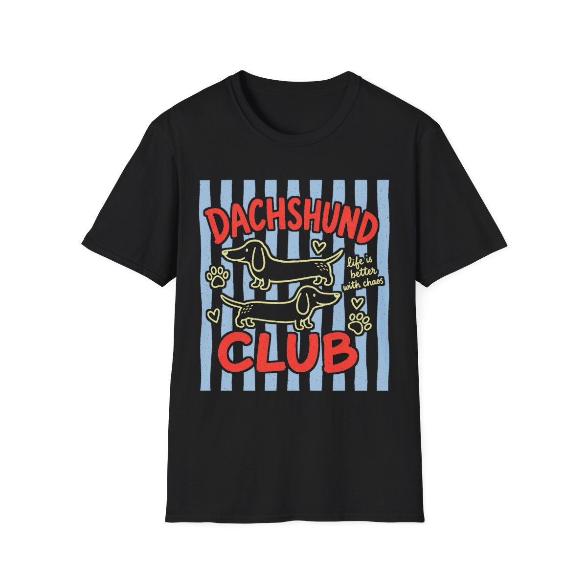 Dachshund Club Tee - Black