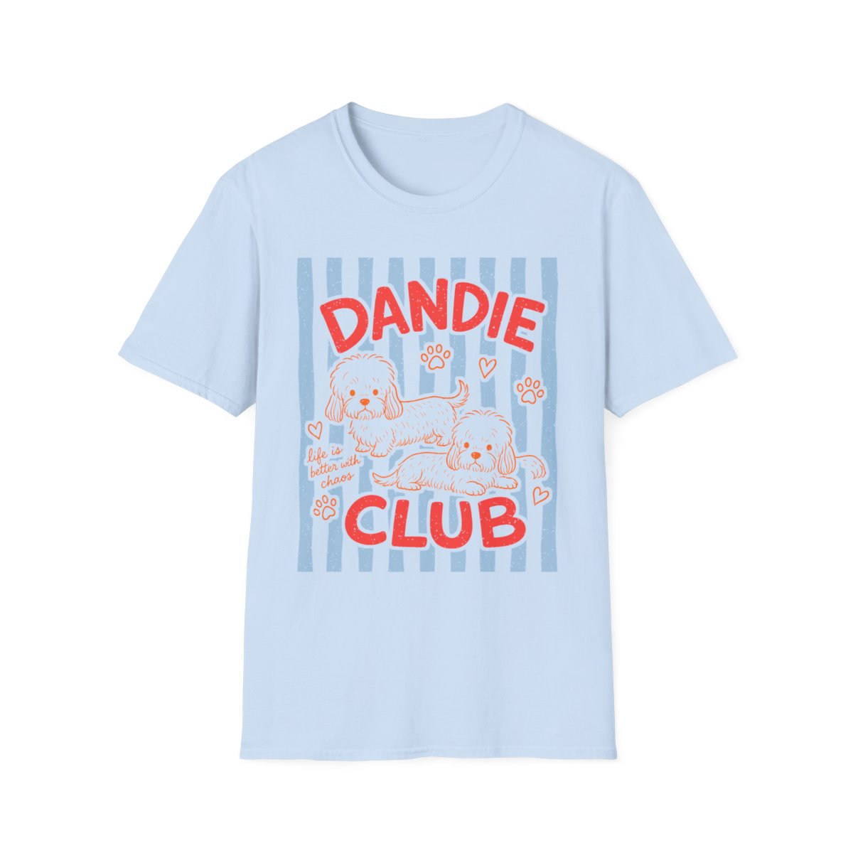Dandie Club Tee - Light Blue