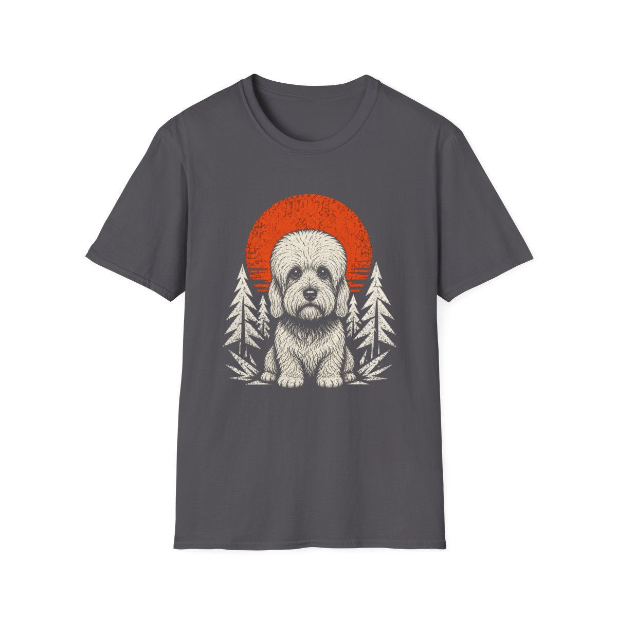 Dandie Dinmont Terrier Adventure Club Tee - Charcoal