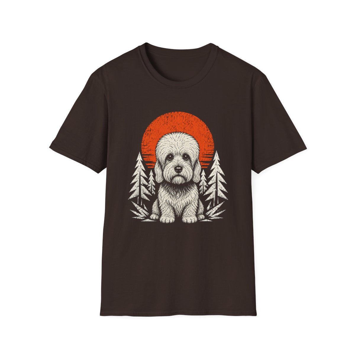 Dandie Dinmont Terrier Adventure Club Tee - Dark Chocolate