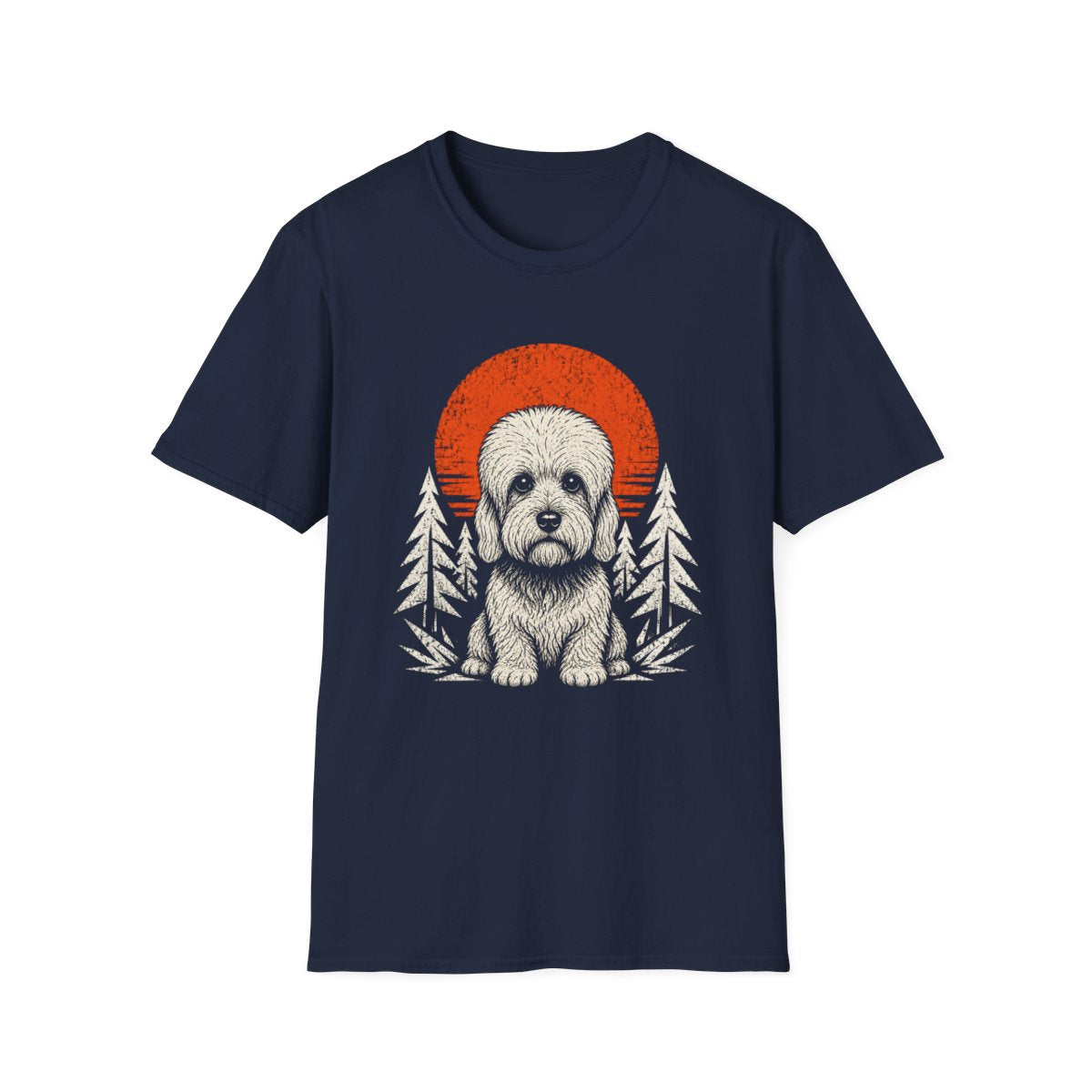 Dandie Dinmont Terrier Adventure Club Tee - Navy