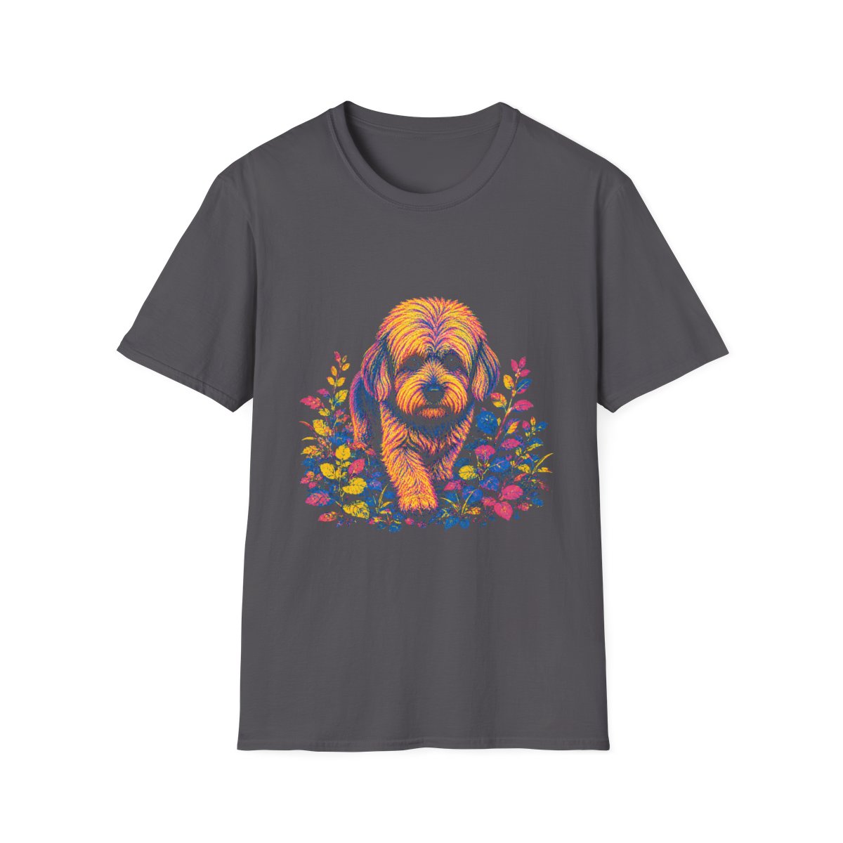 Dandie Dinmont Terrier Bold Spirit Tee - Charcoal