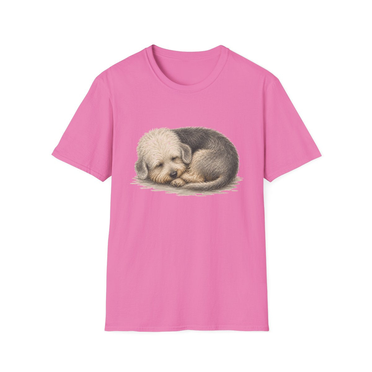 Dandie Dinmont Terrier Rest At Last Tee - Azalea