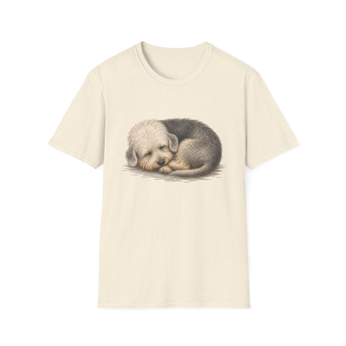 Dandie Dinmont Terrier Rest At Last Tee - Natural
