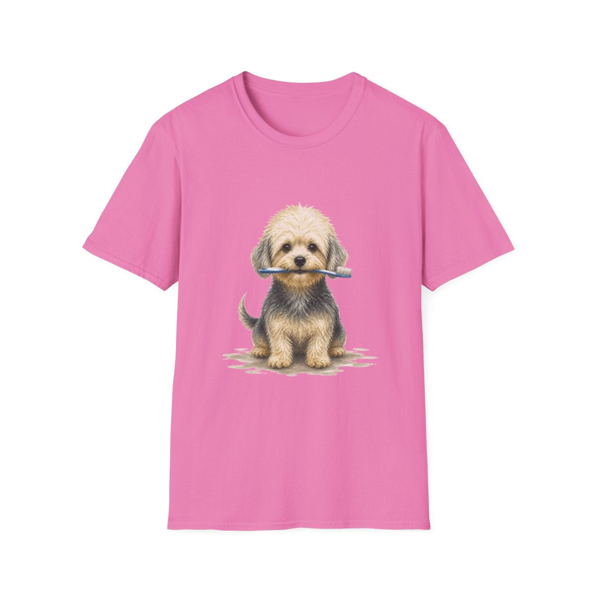 Did Someone Say Dentist Dandie Dinmont Terrier Tee - Azalea