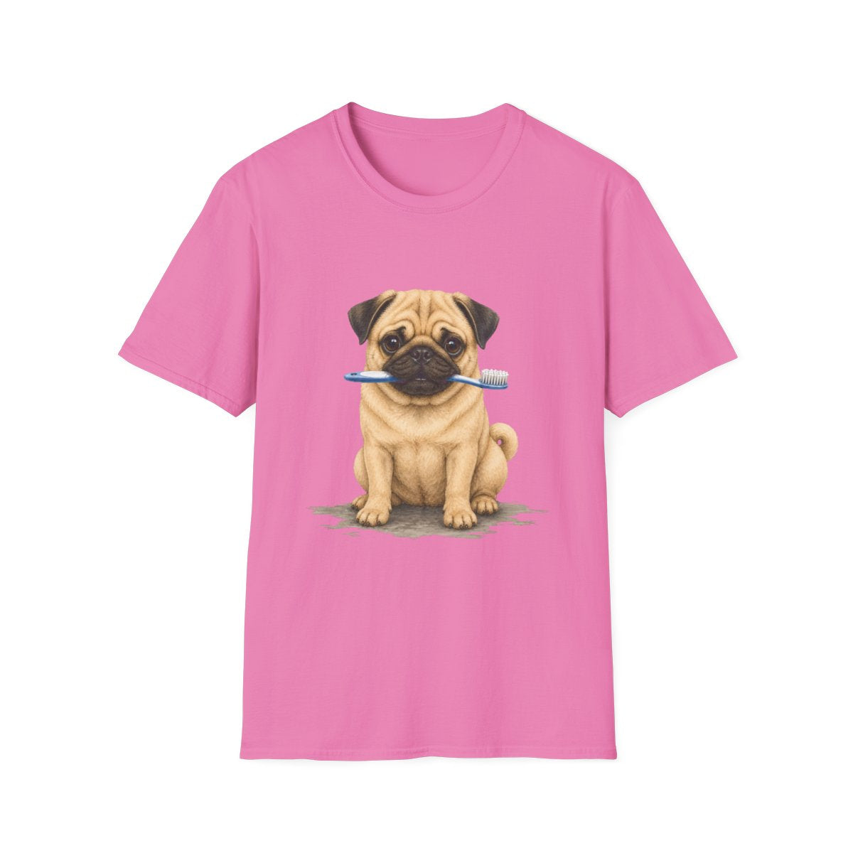 Did Someone Say Dentist Pug Tee - Azalea