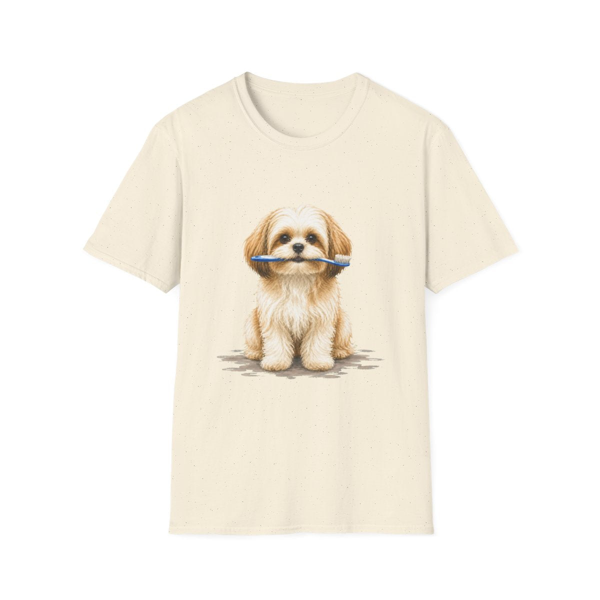 Did Someone Say Dentist Shih Tzu Tee - Natural