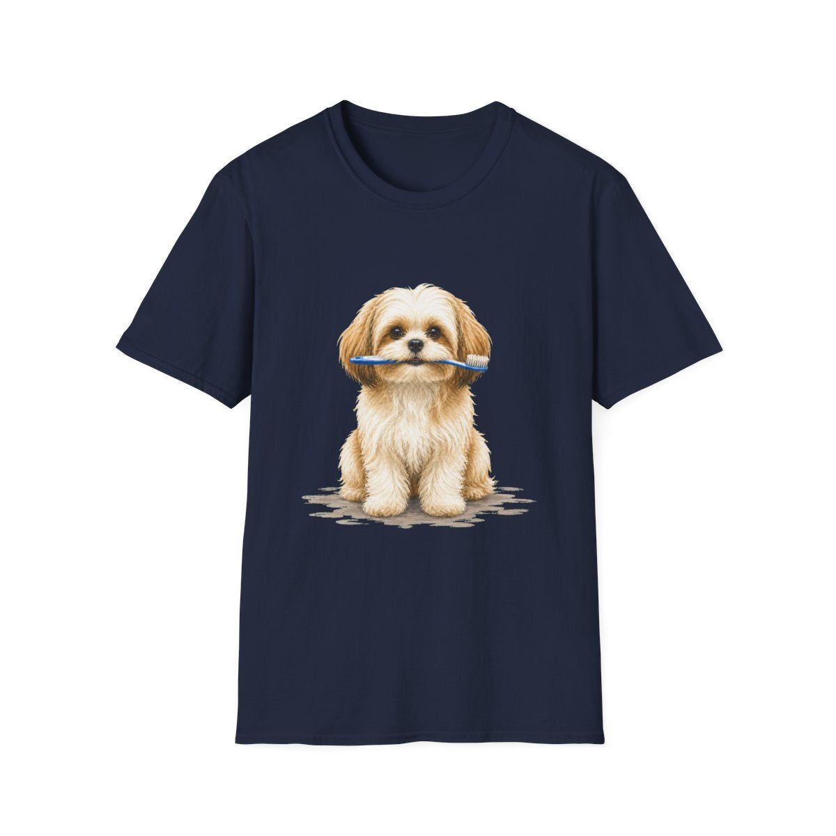 Did Someone Say Dentist Shih Tzu Tee - Navy