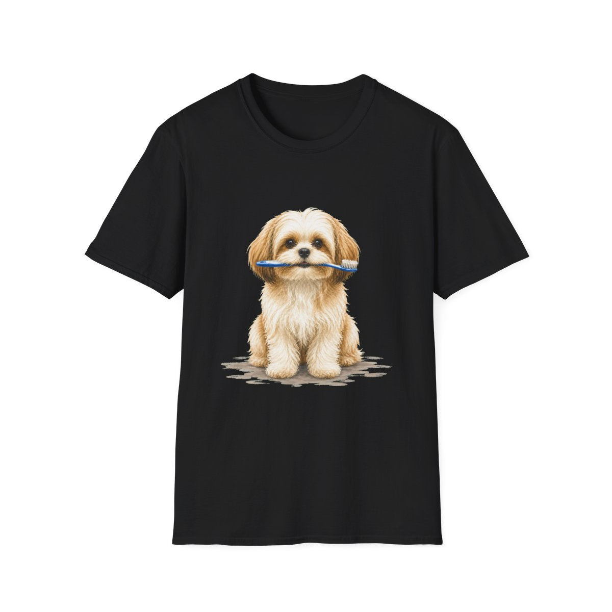 Did Someone Say Dentist Shih Tzu Tee - Black