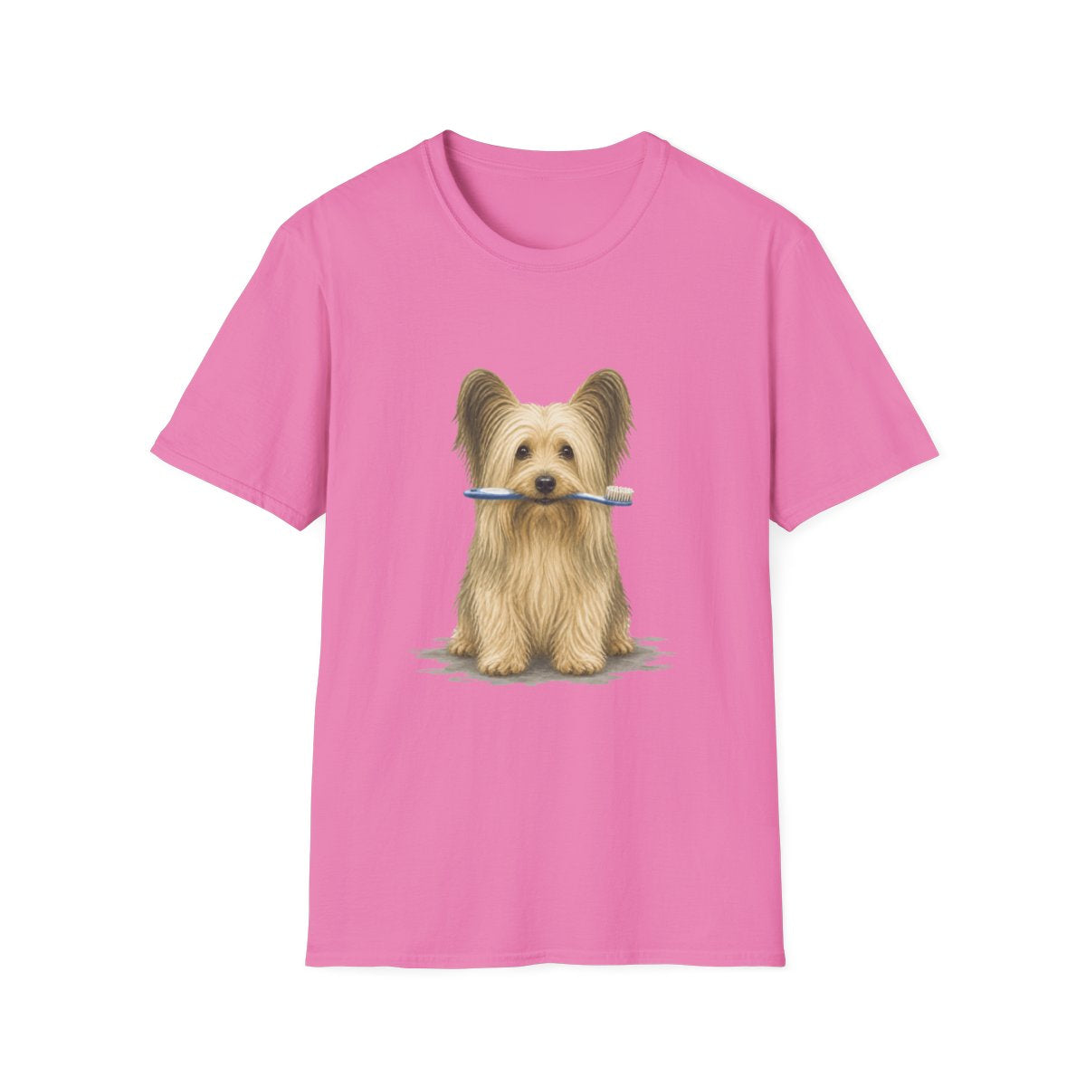 Did Someone Say Dentist Skye Terrier Tee - Azalea