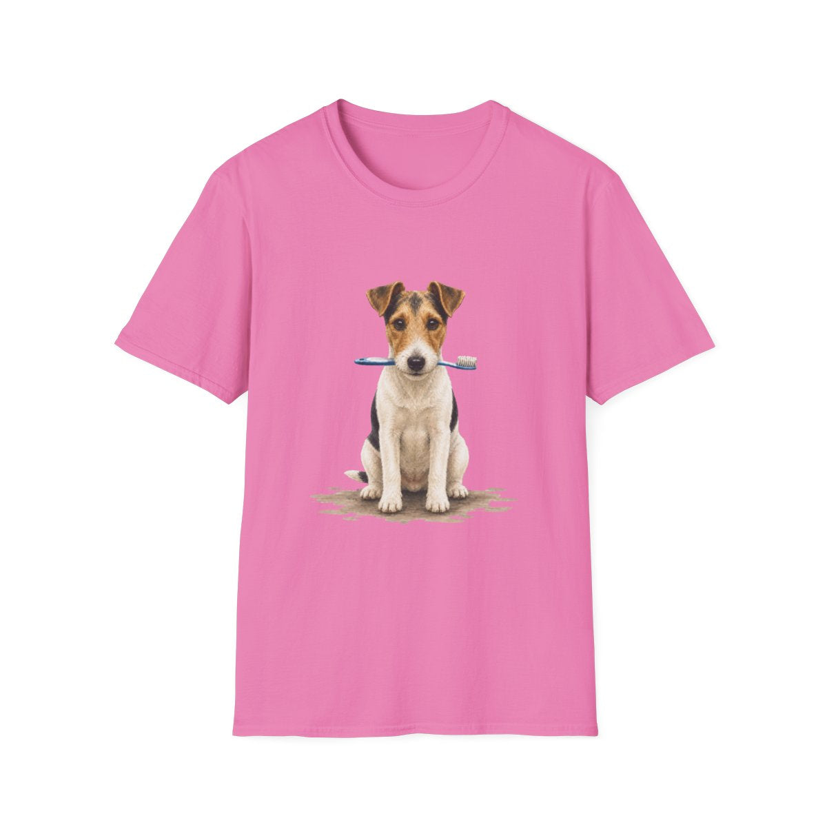 Did Someone Say Dentist Smooth Fox Terrier Tee - Azalea