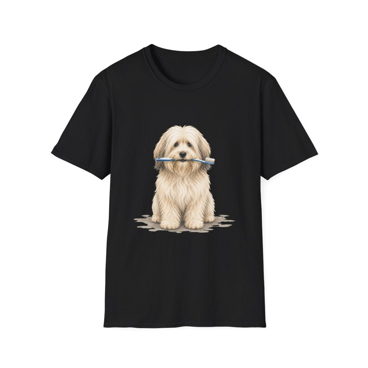 Did Someone Say Dentist Tibetan Terrier Tee - Black