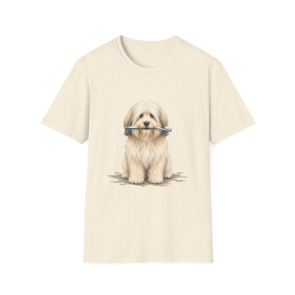 Did Someone Say Dentist Tibetan Terrier Tee - Natural