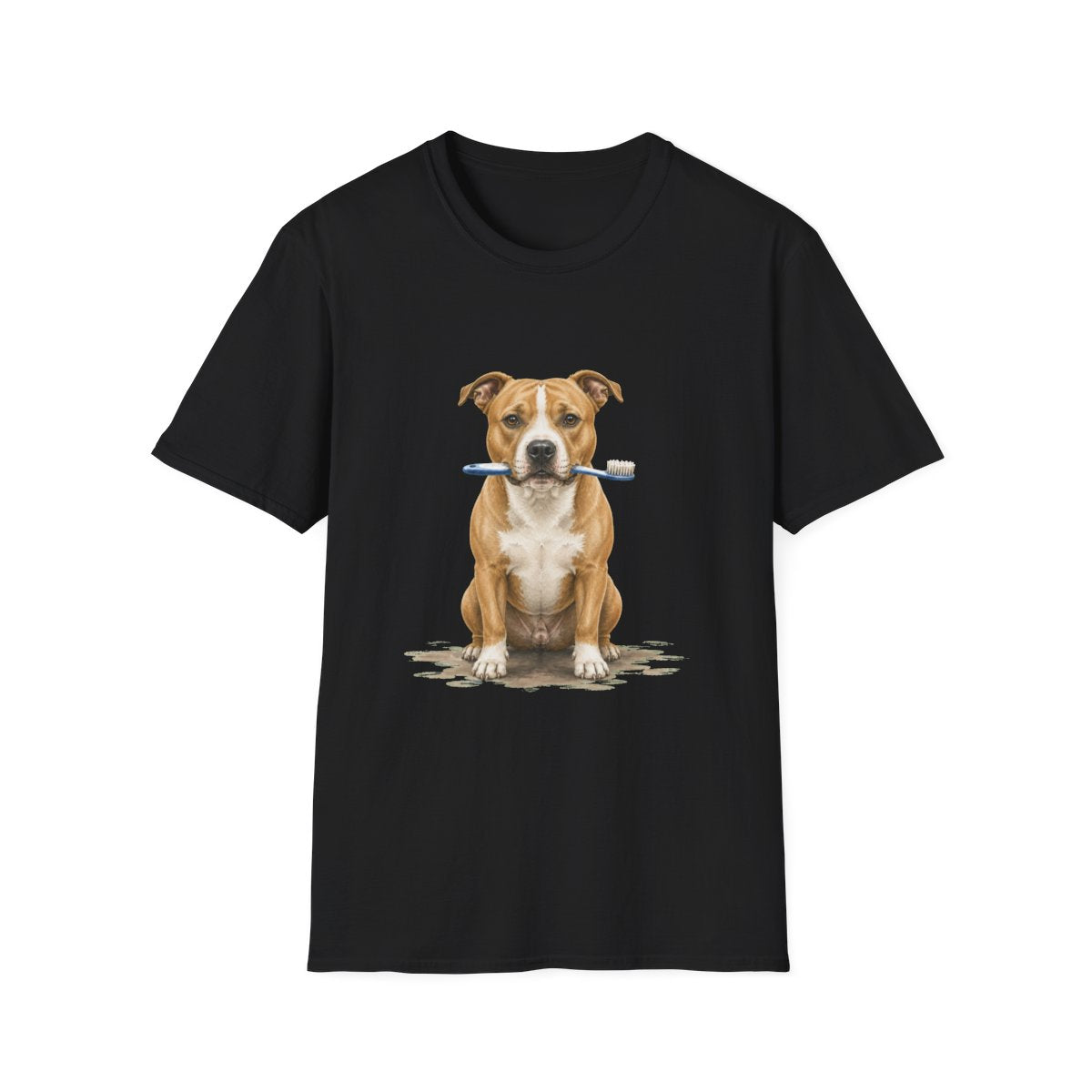 Dis Someone Say Dentist American Pit Bull Terrier Tee - Black