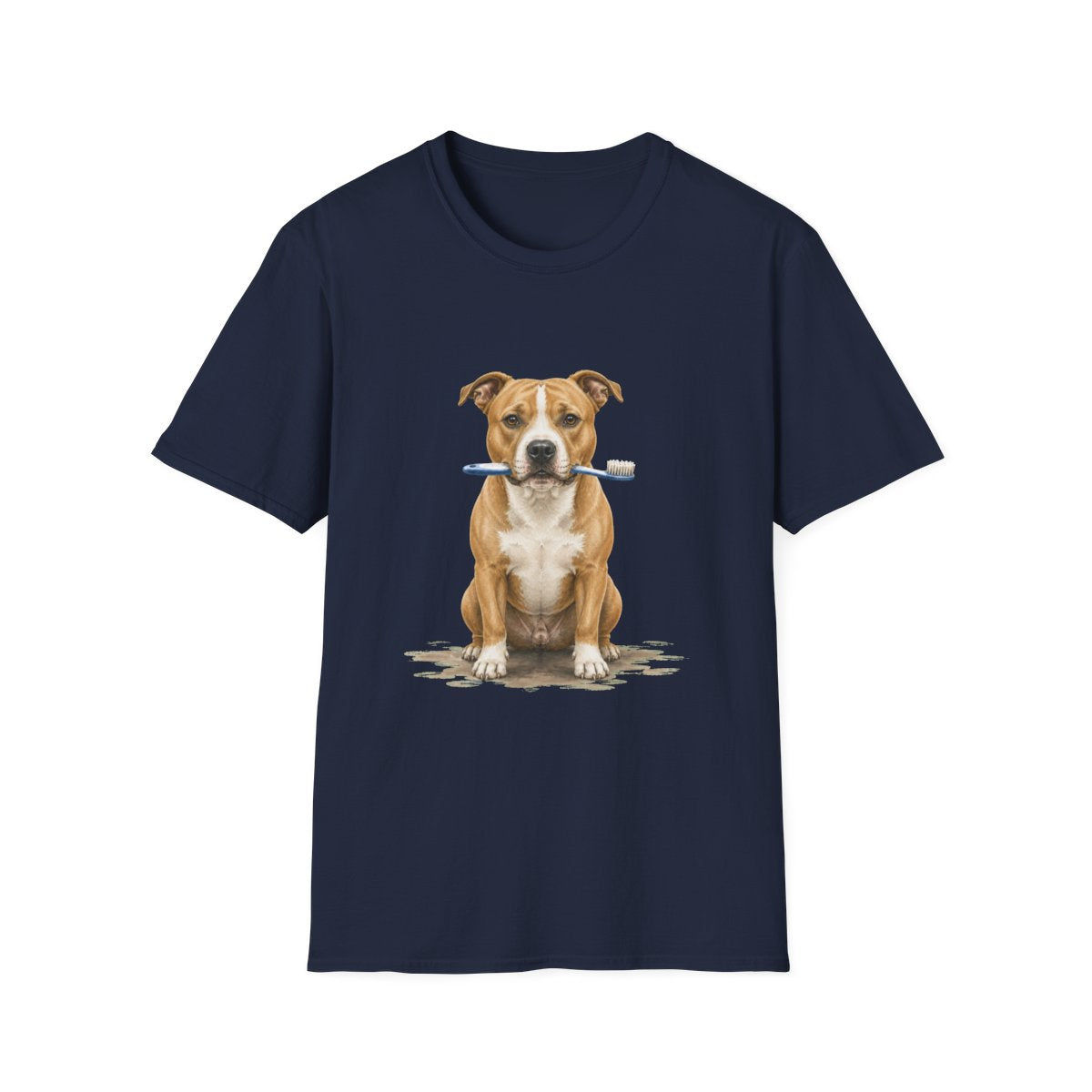 Dis Someone Say Dentist American Pit Bull Terrier Tee - Navy