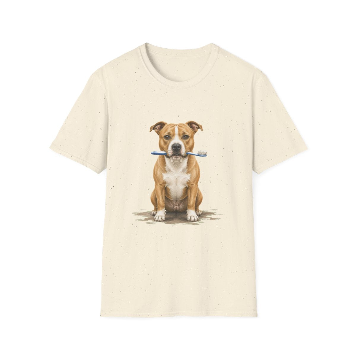 Dis Someone Say Dentist American Pit Bull Terrier Tee - Natural