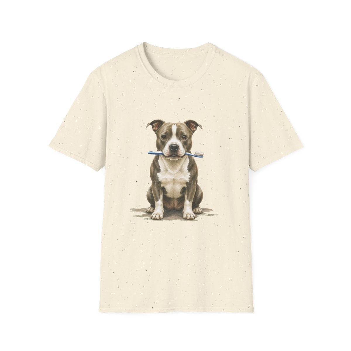 Dis Someone Say Dentist American Staffordshire Terrier Tee - Natural