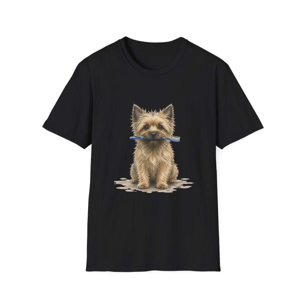 Dis Someone Say Dentist Cairn Terrier Tee - Black