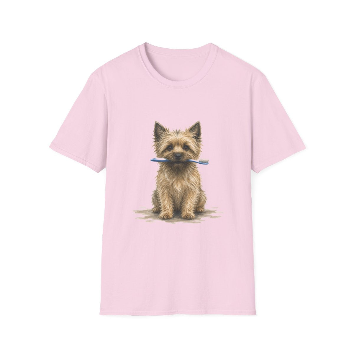 Dis Someone Say Dentist Cairn Terrier Tee - Light Pink