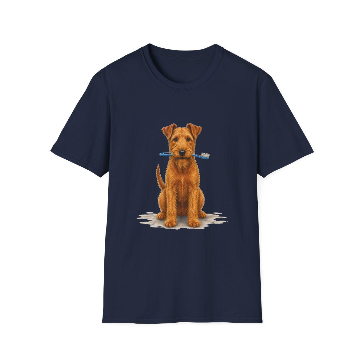 Dis Someone Say Dentist Irish Terrier Tee - Navy