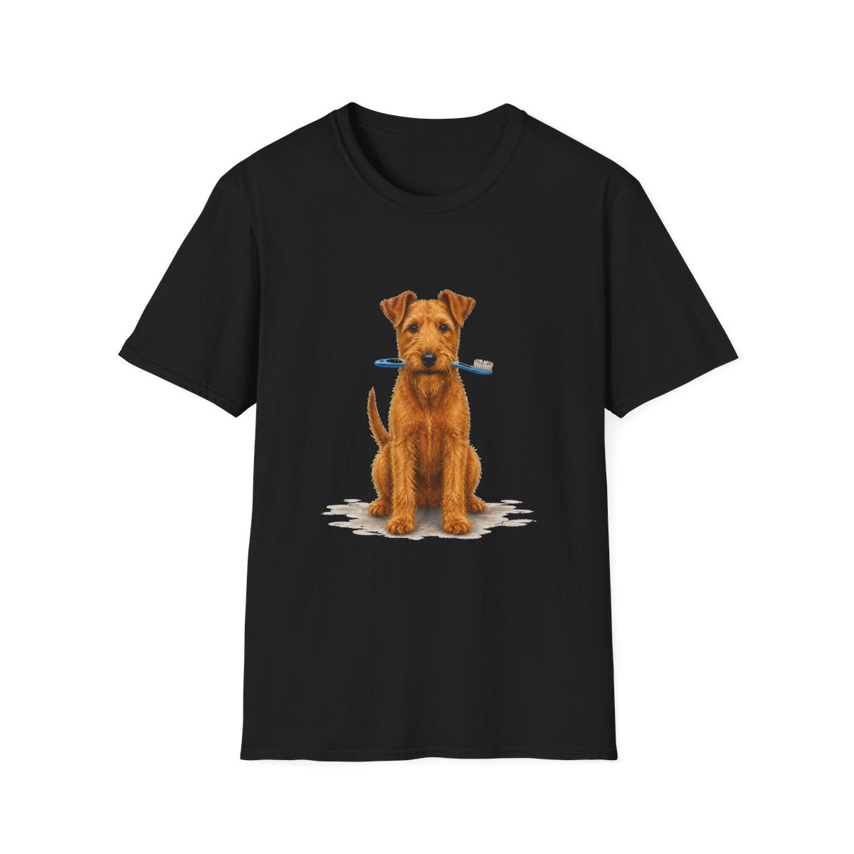 Dis Someone Say Dentist Irish Terrier Tee - Black