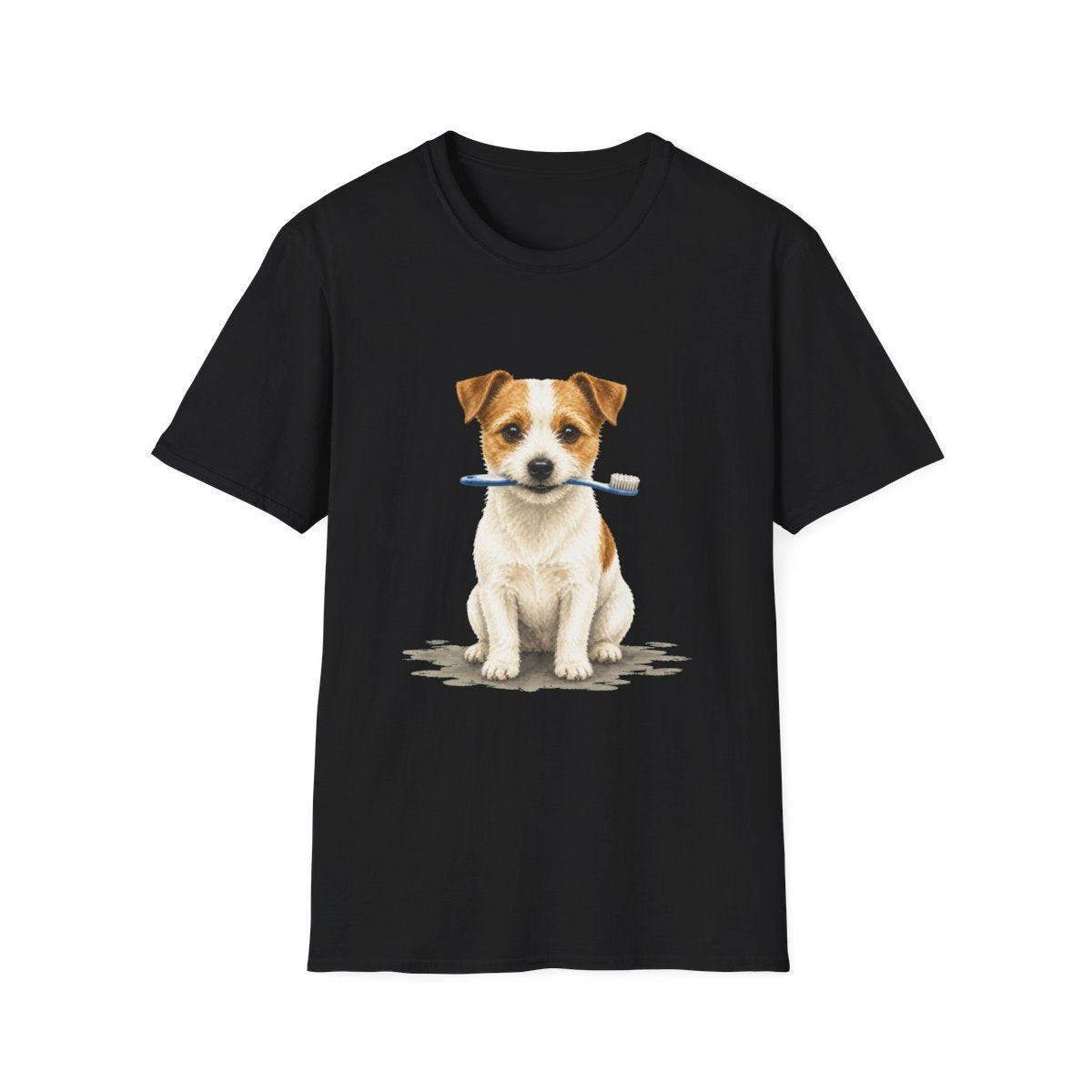 Dis Someone Say Dentist Jack Russell Terrier Tee - Black