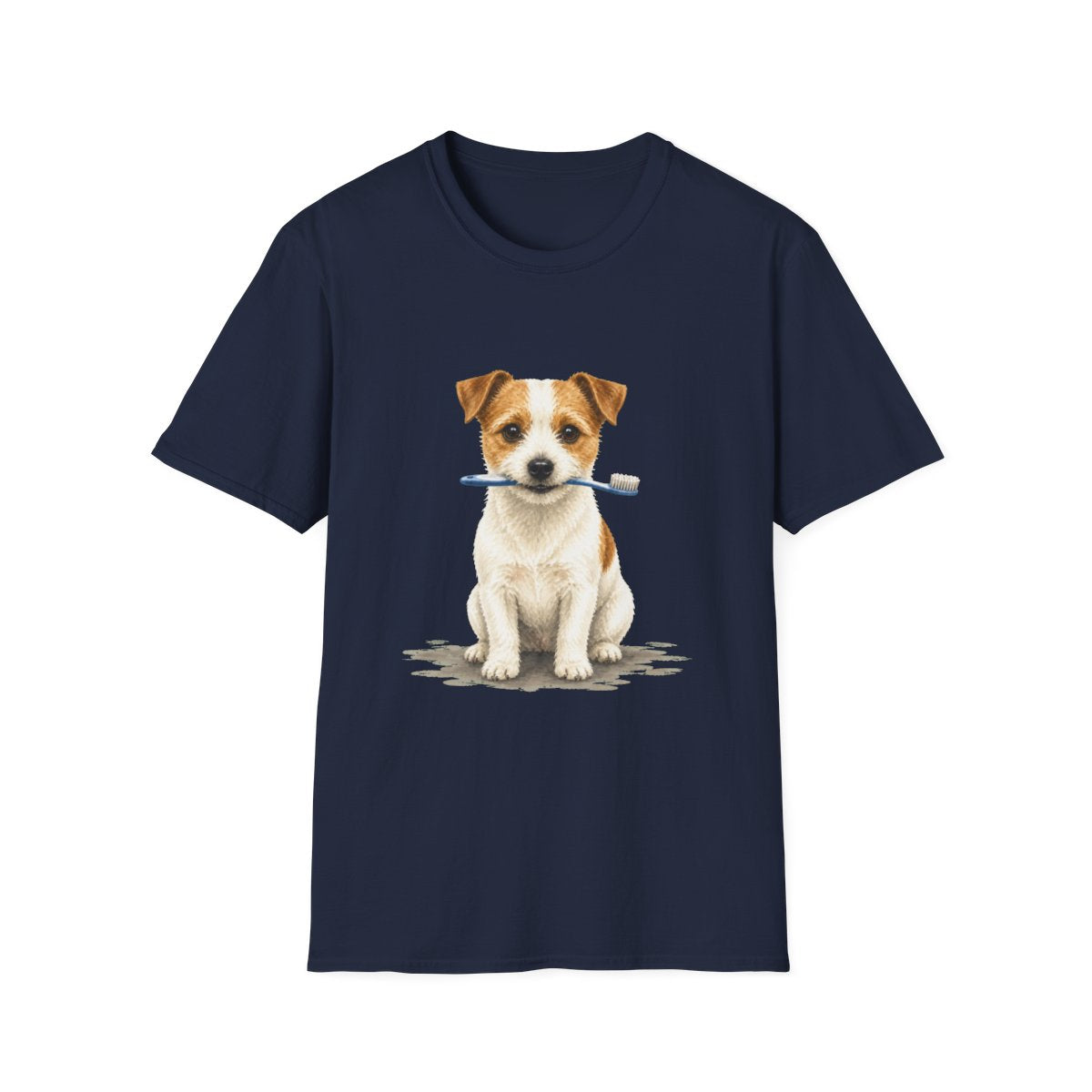 Dis Someone Say Dentist Jack Russell Terrier Tee - Navy