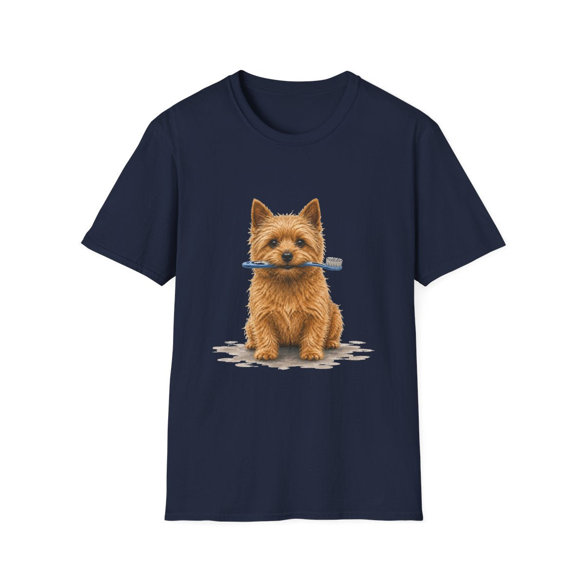 Dis Someone Say Dentist Norwich Terrier Tee - Navy