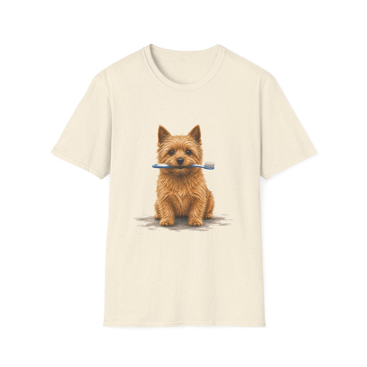 Dis Someone Say Dentist Norwich Terrier Tee - Natural