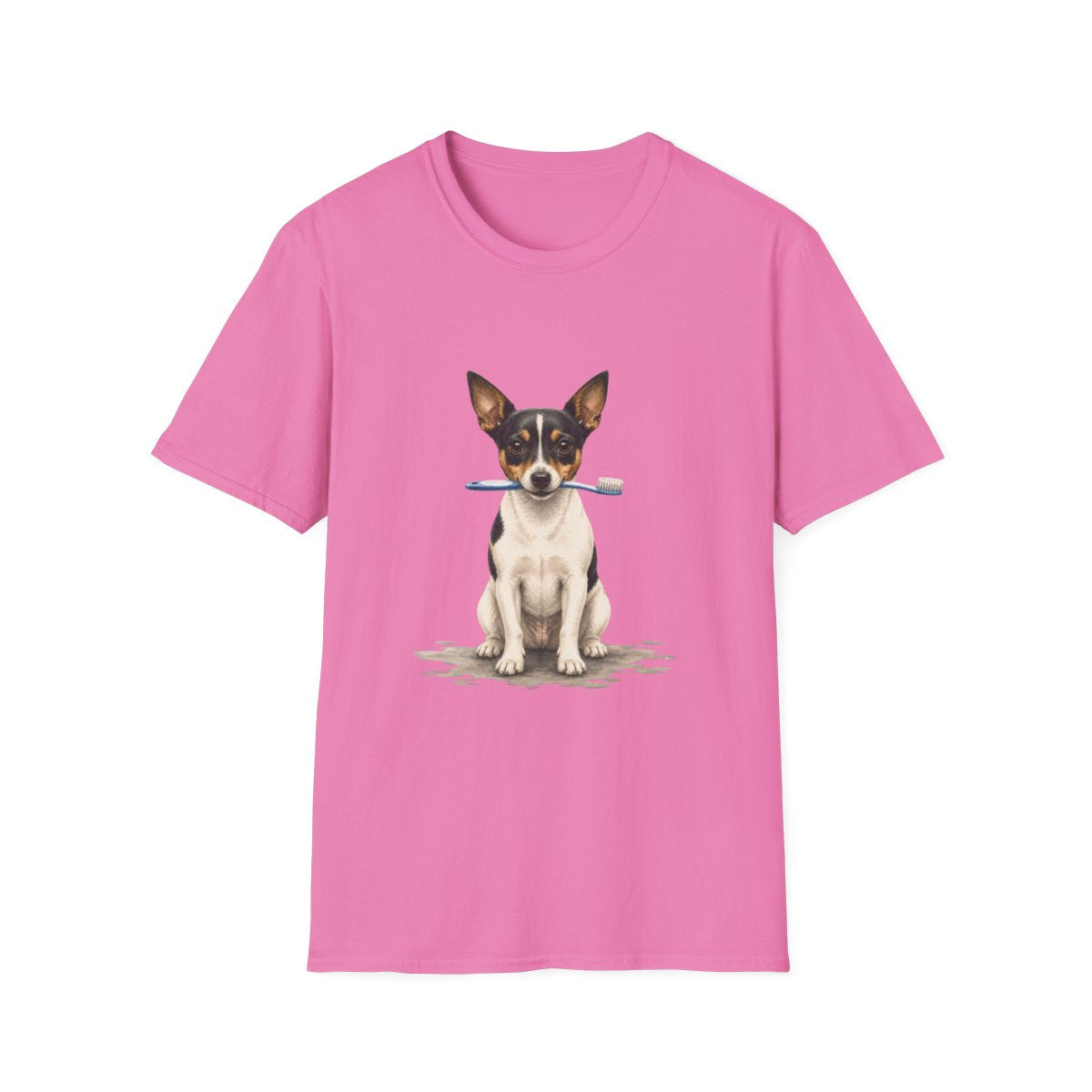 Dis Someone Say Dentist Rat Terrier Tee - Azalea